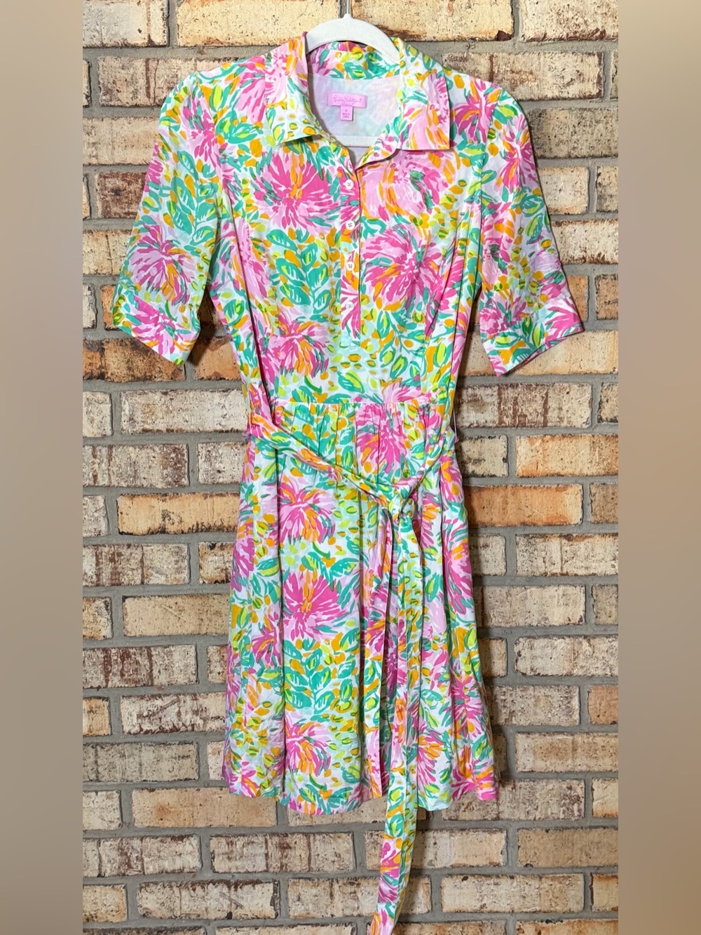 Lilly Pulitzer button up dress 6